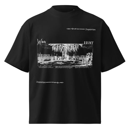 Black witch hunt tee shirt