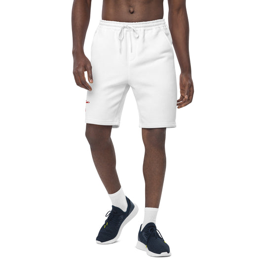 DOGMATA Cross Fleece Shorts (White)