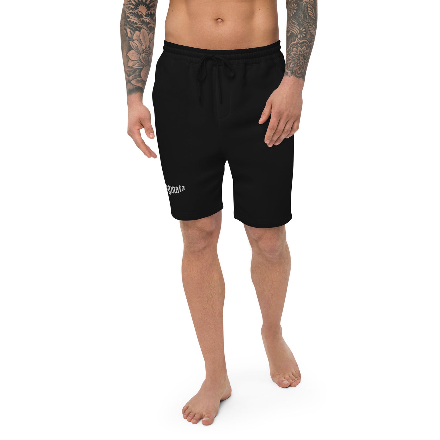 Pantaloncini in pile BLK