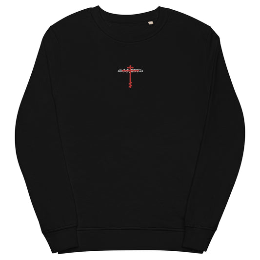 Dogmata Crimson Cross  Crewneck